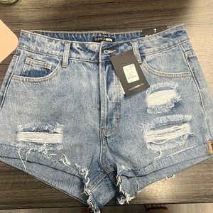 Brand new jean shorts